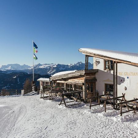 Rifugio Graziani Huette Otel San Vigilio Di Marebbe Dış mekan fotoğraf