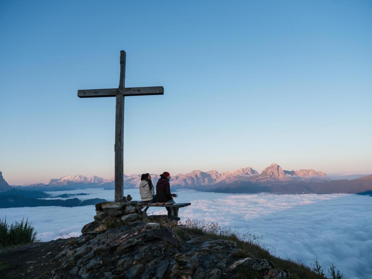 Rifugio Graziani Huette Otel San Vigilio Di Marebbe Dış mekan fotoğraf