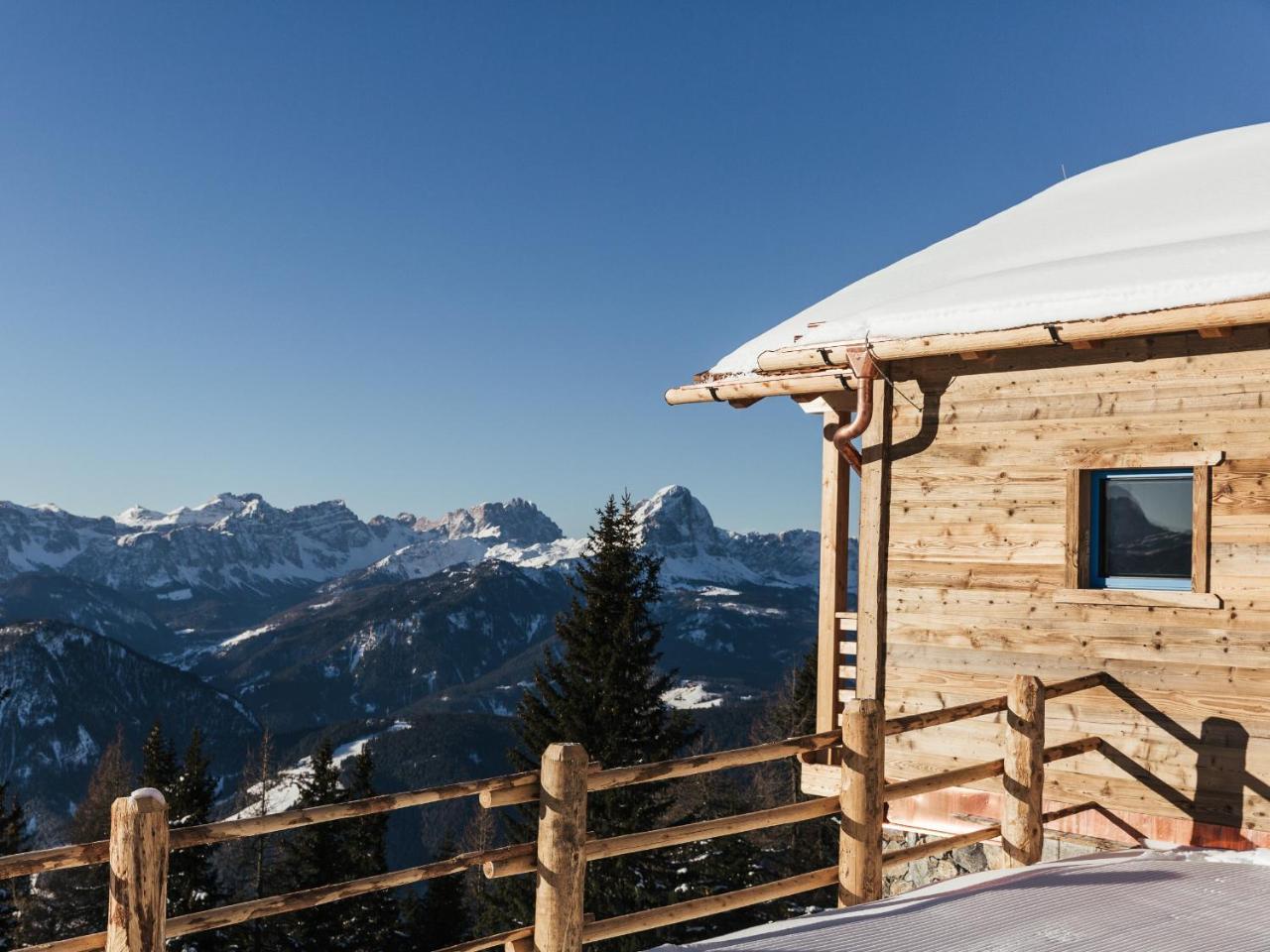 Rifugio Graziani Huette Otel San Vigilio Di Marebbe Dış mekan fotoğraf