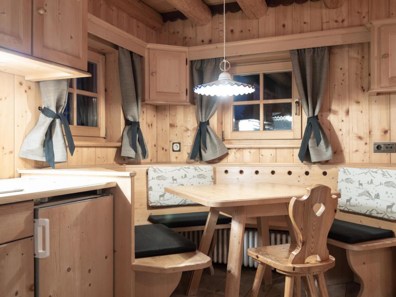 Rifugio Graziani Huette Otel San Vigilio Di Marebbe Dış mekan fotoğraf