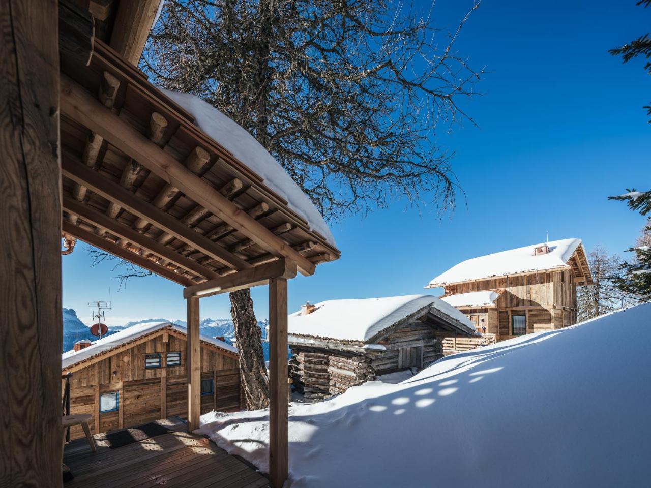Rifugio Graziani Huette Otel San Vigilio Di Marebbe Dış mekan fotoğraf