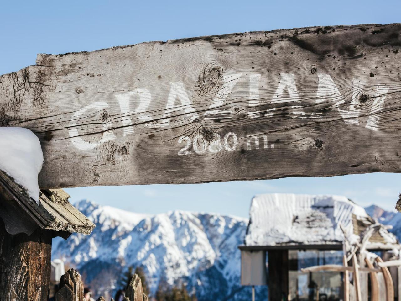 Rifugio Graziani Huette Otel San Vigilio Di Marebbe Dış mekan fotoğraf