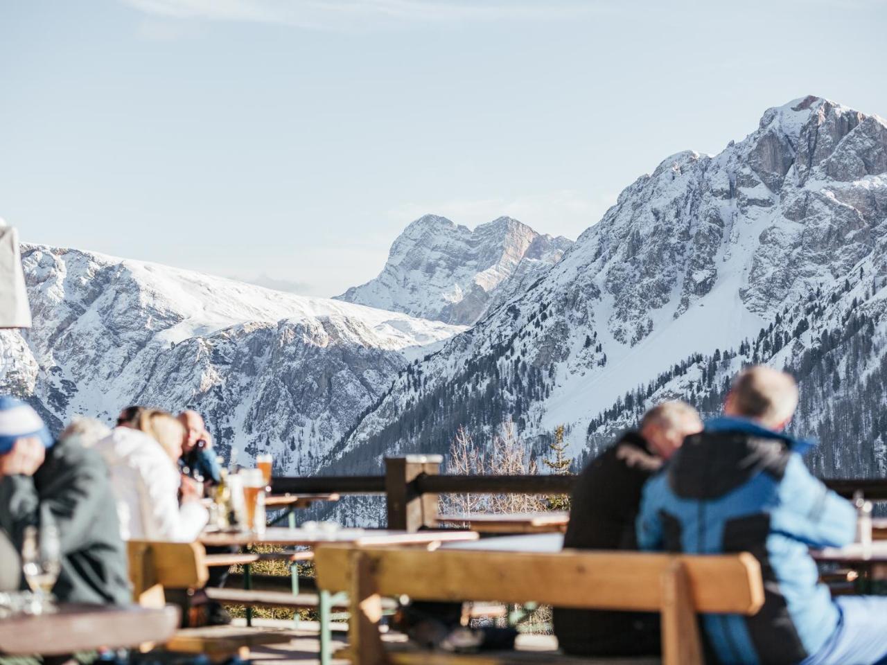 Rifugio Graziani Huette Otel San Vigilio Di Marebbe Dış mekan fotoğraf