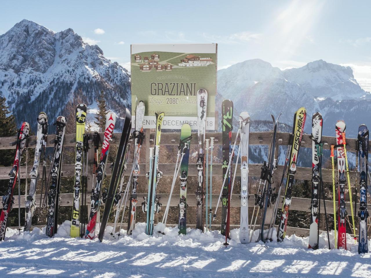 Rifugio Graziani Huette Otel San Vigilio Di Marebbe Dış mekan fotoğraf