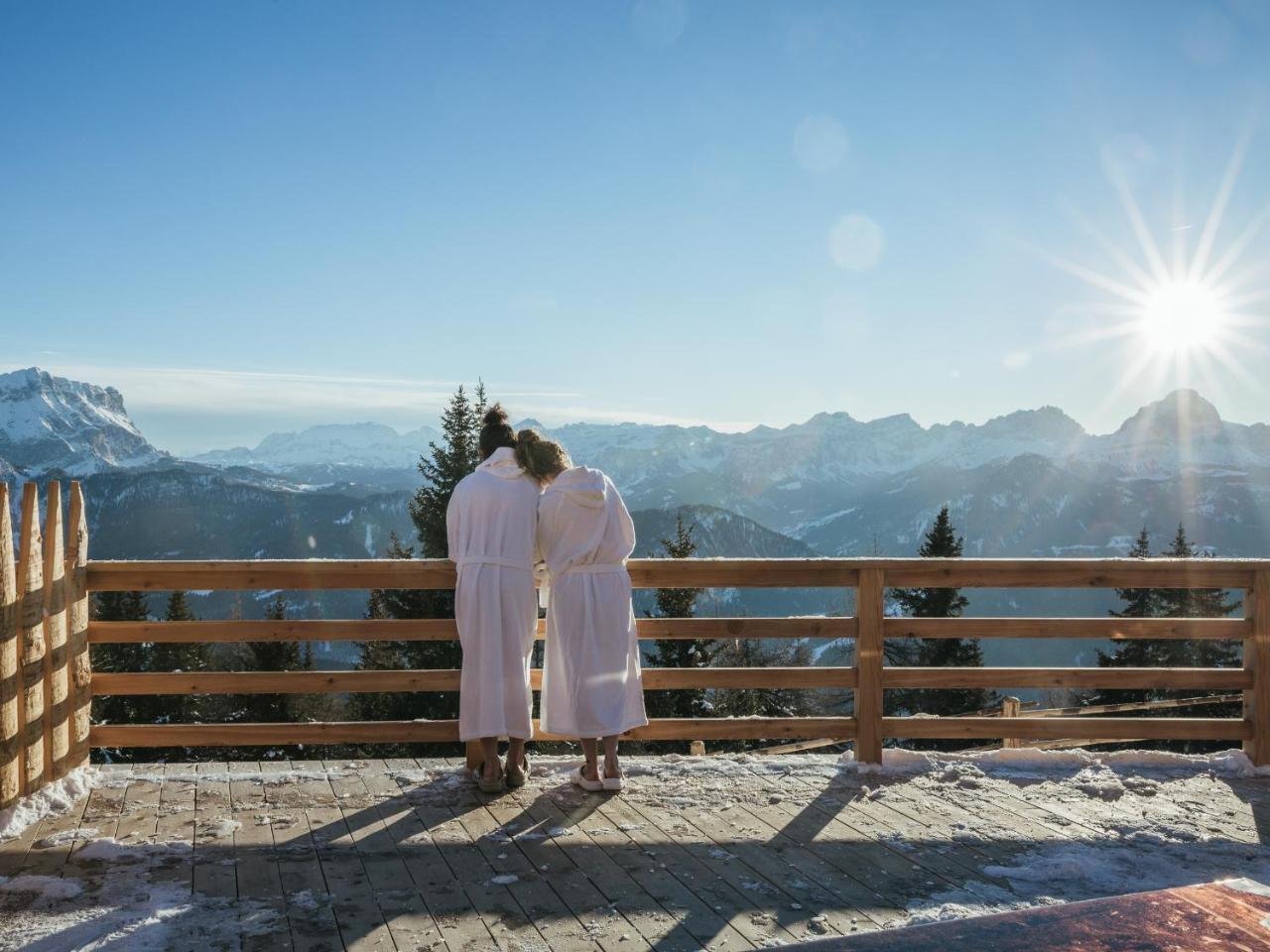 Rifugio Graziani Huette Otel San Vigilio Di Marebbe Dış mekan fotoğraf