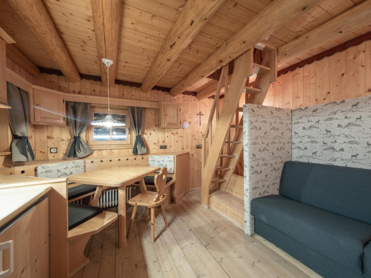 Rifugio Graziani Huette Otel San Vigilio Di Marebbe Dış mekan fotoğraf