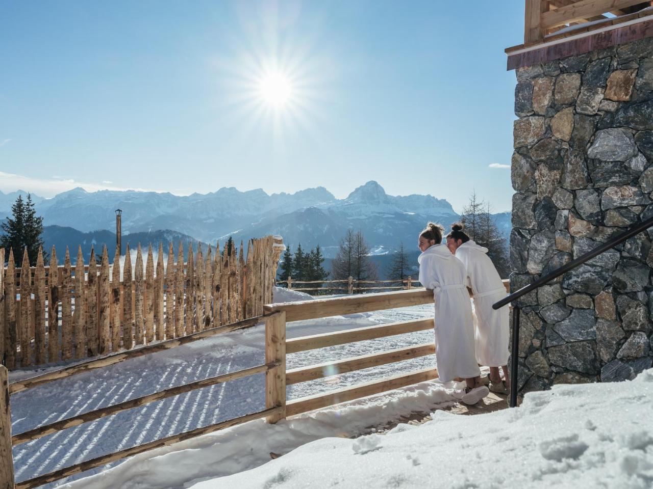 Rifugio Graziani Huette Otel San Vigilio Di Marebbe Dış mekan fotoğraf
